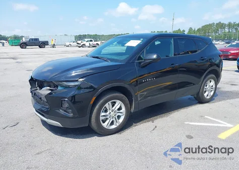 2022 Chevrolet Blazer Fwd 2Lt из США, поврежденный, VIN 3GNKBCR48NS192530